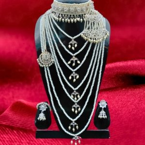 Aishwariya Bridal Set White
