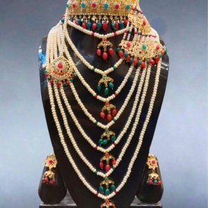 Multicolor Bridal Set