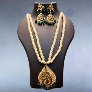 Original Polki Pearls Necklace