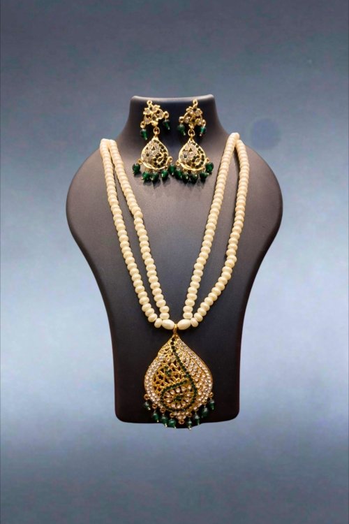 Original Polki Pearls Necklace
