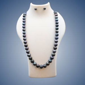 Noir Luster Black Pearl Set
