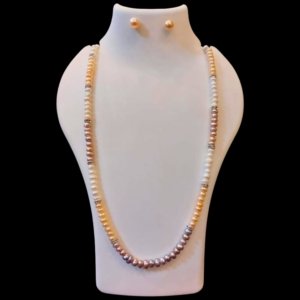 Sunset Melody Real Pearl Set