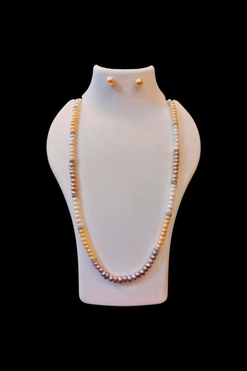 Sunset Melody Real Pearl Set
