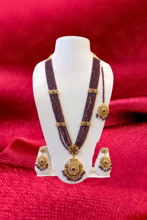 Maroon Gulbahar Haar