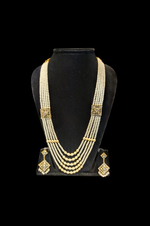 Classic Pearl Multistrand Rani Haar