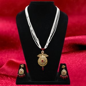 Original Polki Pearl Pendant