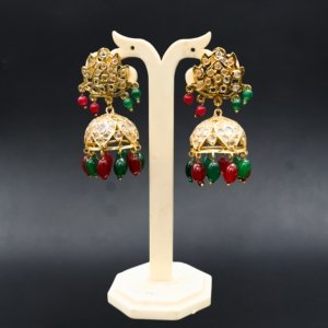 Multicolor Jhumka Earrings