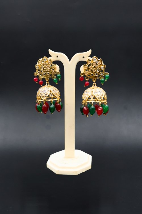 Multicolor Jhumka Earrings