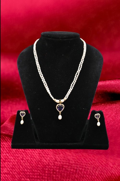 Twilight Pearl & Sapphire Set