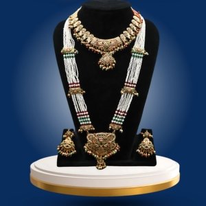 Double Polki Bridal Set 