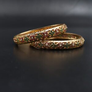 Multicolor Floral Meenakari Bangles