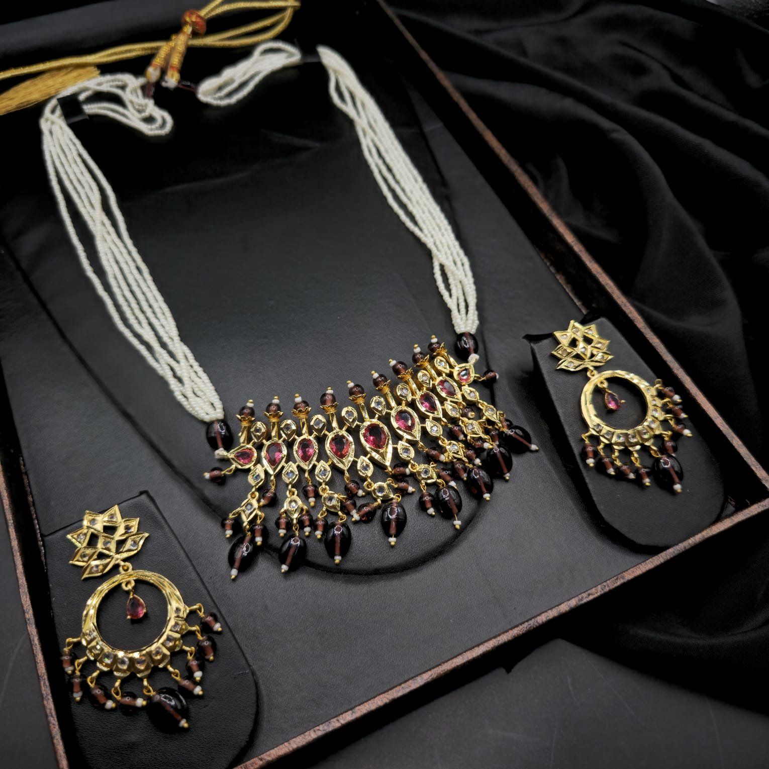 Original 9 Line Tirmani Wine Color